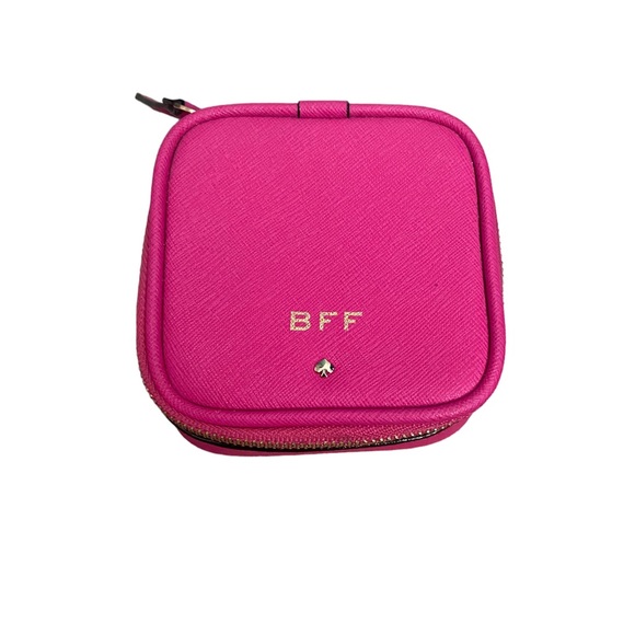 kate spade Handbags - Kate Spade Hot Pink BFF Grayden Jewelry Case